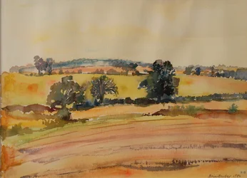 Paysage du Suffolk, 1980